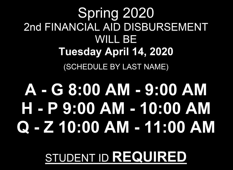 tcc financial aid disbursement spring 2021